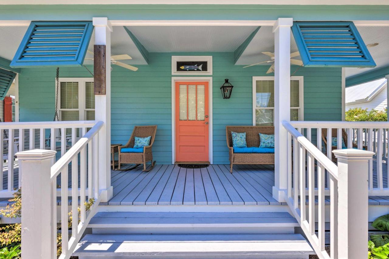 Cottage With Porch - 3 Min Walk To Bay St Louis Bay St. Louis Exteriör bild